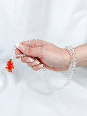 Clear Quartz 108 Mala Beads