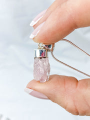 Morganite Natural Pendant