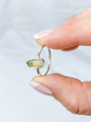 Ethiopian Opal Sterling Silver Ring