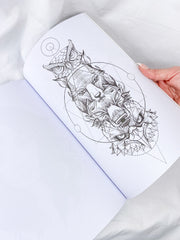 Modern Witch Colouring Book