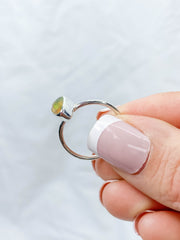 Ethiopian Opal Sterling Silver Ring