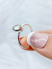 Ethiopian Opal Sterling Silver Ring