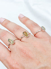 Ethiopian Opal Sterling Silver Ring