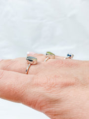 Ethiopian Opal Sterling Silver Ring