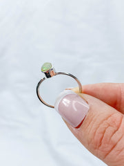 Ethiopian Opal Sterling Silver Ring