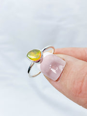 Ethiopian Opal Sterling Silver Ring