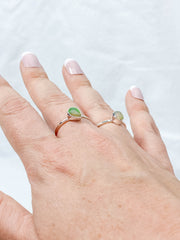 Ethiopian Opal Sterling Silver Ring
