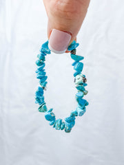 Turquoise Chip Bracelet