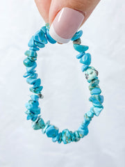 Turquoise Chip Bracelet