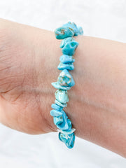 Turquoise Chip Bracelet