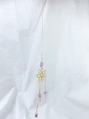 Amethyst Flower SunCatcher