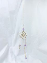Amethyst Flower SunCatcher