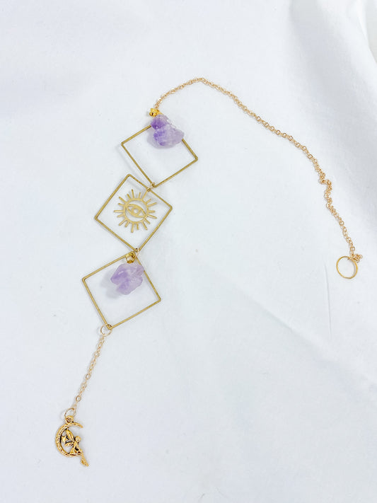 Amethyst Third Eye Fairy SunCatcher