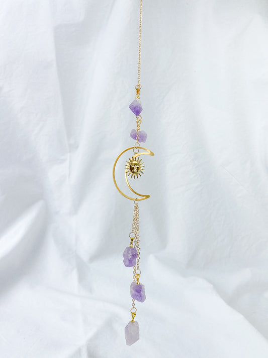 Amethyst New Moon SunCatcher