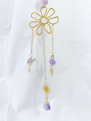 Amethyst Flower SunCatcher