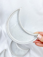 New Moon Ceramic Crystal Dish