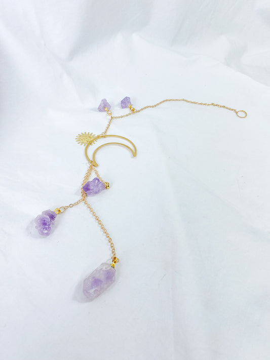 Amethyst New Moon SunCatcher