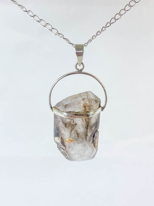Amethyst Elestial Large Pendant