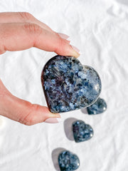 Larvikite Heart | Large