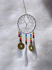 Tree of Life Peace Chakra Dream Catcher