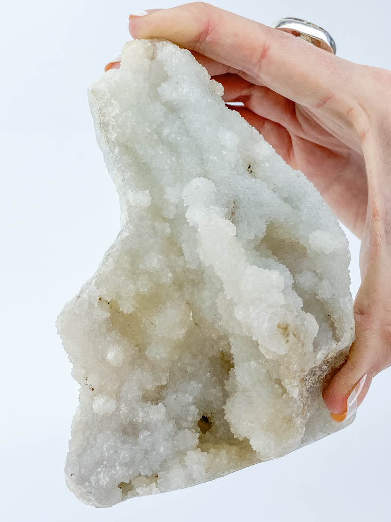 Finger Coral Quartz Cluster 609g
