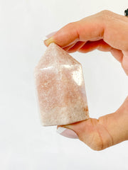 Pink Amethyst Polished Point 136g
