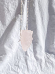 Rose Quartz Natural Pendulum