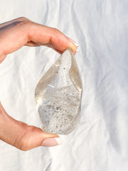 Clear Quartz with Inclusion Flame 153g
