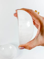 Selenite Cleansing Bowl | Large