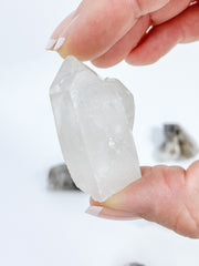 Balance Duo: Clear Quartz + Smoky Quartz | Small