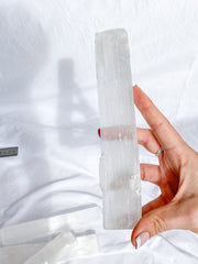 Selenite Natural Wand | Large
