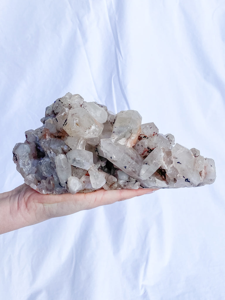 Smoky Himalayan Quartz Cluster with Inclusions 2.5kg