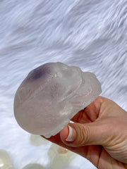 “Candles n Dreams” Skull with Mixed Crystals Soap