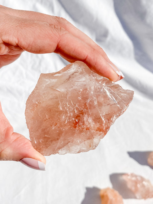 Fire Quartz Natural | Large