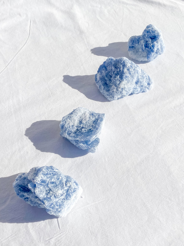 Blue Calcite Natural | Large