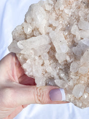 Himalayan Quartz Cluster with Inclusions 972g