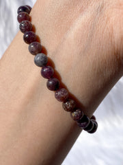 Lepidolite Bead Bracelet
