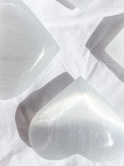 Selenite Heart | XXX Large