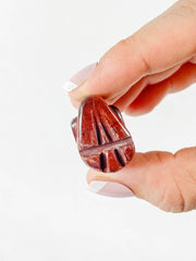 Red Jasper Mini Skull