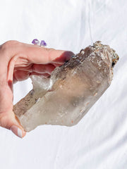 Quartz Natural Mineral Specimen Cluster 342g