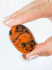 Red Obsidian Worry Stone
