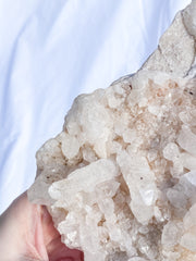 Himalayan Quartz Cluster with Inclusions 972g