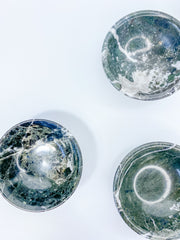 Black Onyx with inclusions Bowl | Medium