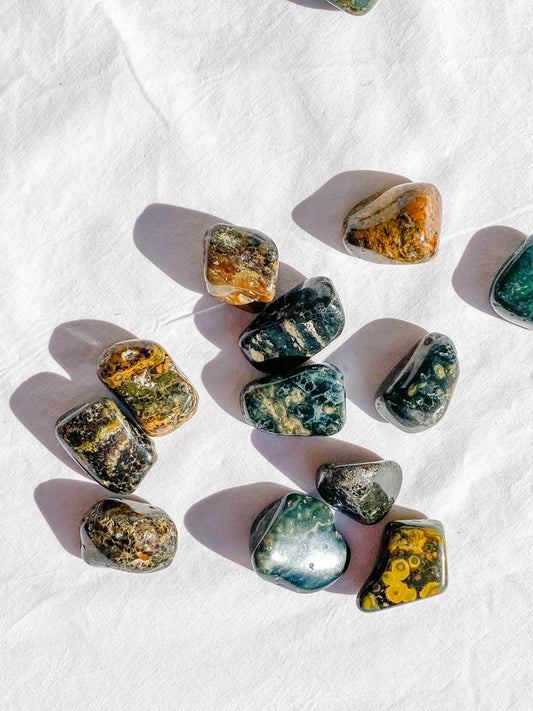 Ocean Jasper Tumbles | Medium