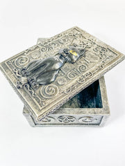 Black Cat Protection Silver Box