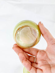 Green Onyx Bowl | Medium