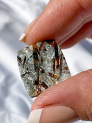 Astrophyllite Cabochon Natural Rectangle Small