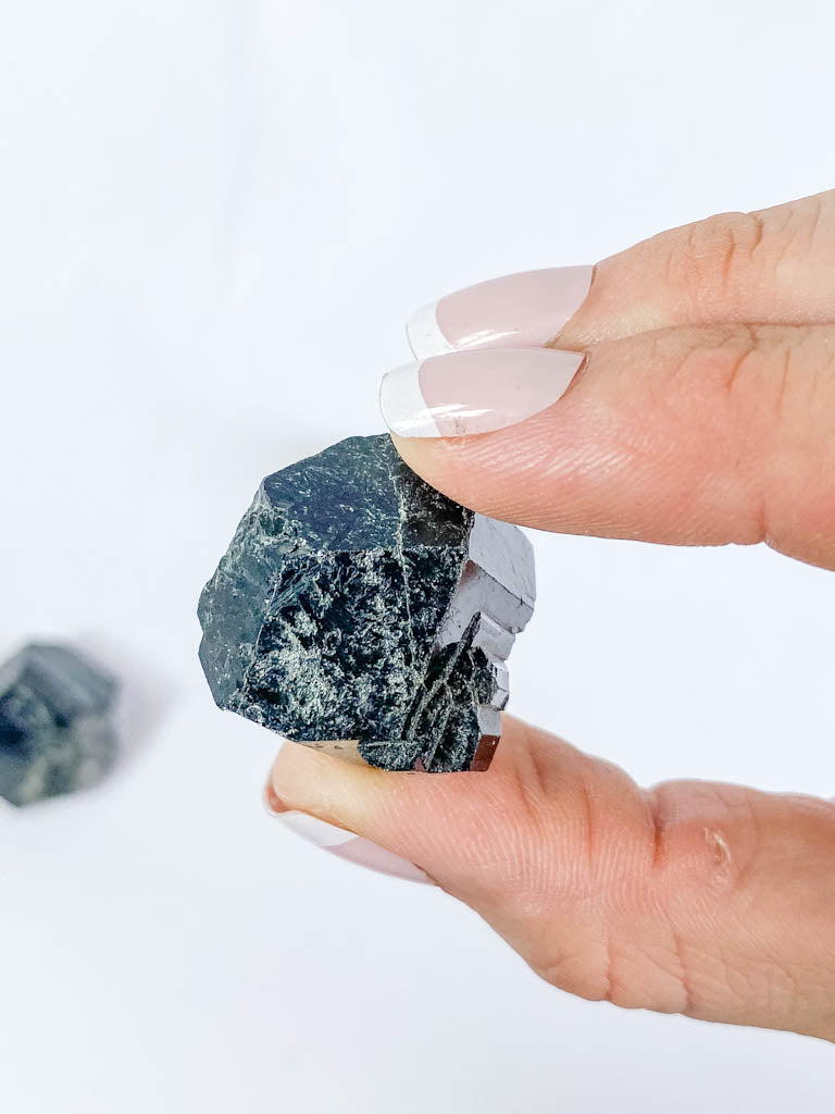 Black Tourmaline Natural Mineral Specimen | X Small