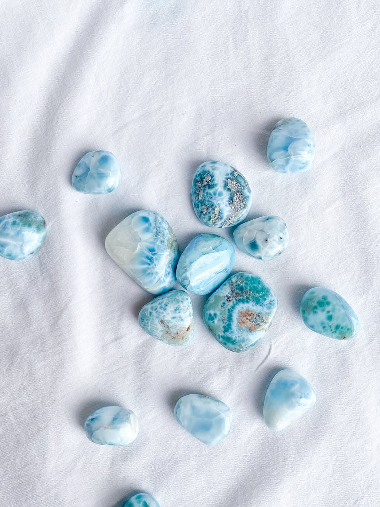 Larimar Tumbles | Small