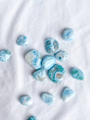 Larimar Tumbles | Small